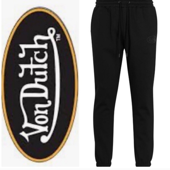 Von Dutch Other - Von Dutch Joggers Black Size Large NWT!